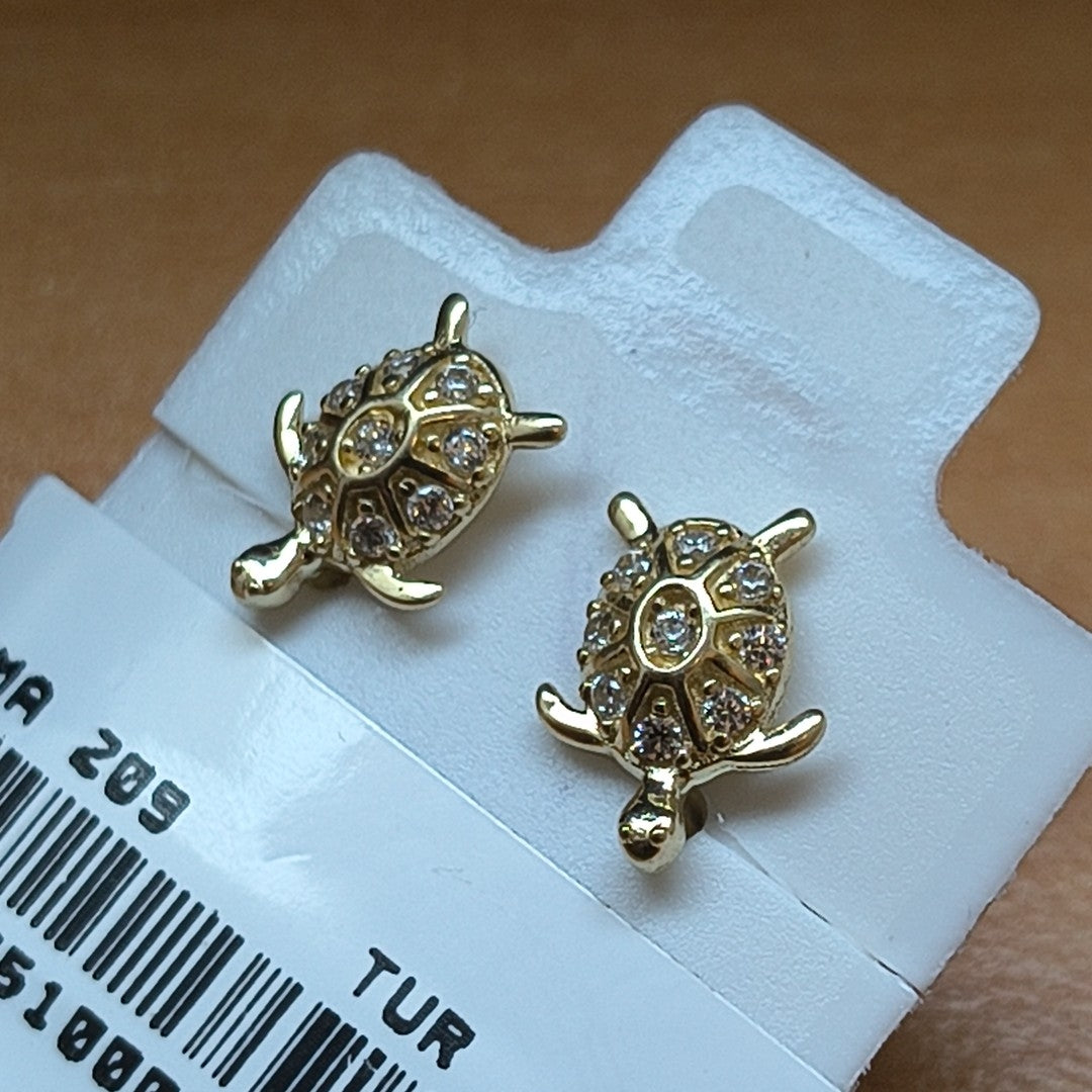 BROQUELES ORO 14K 1.2 (NUEVO)