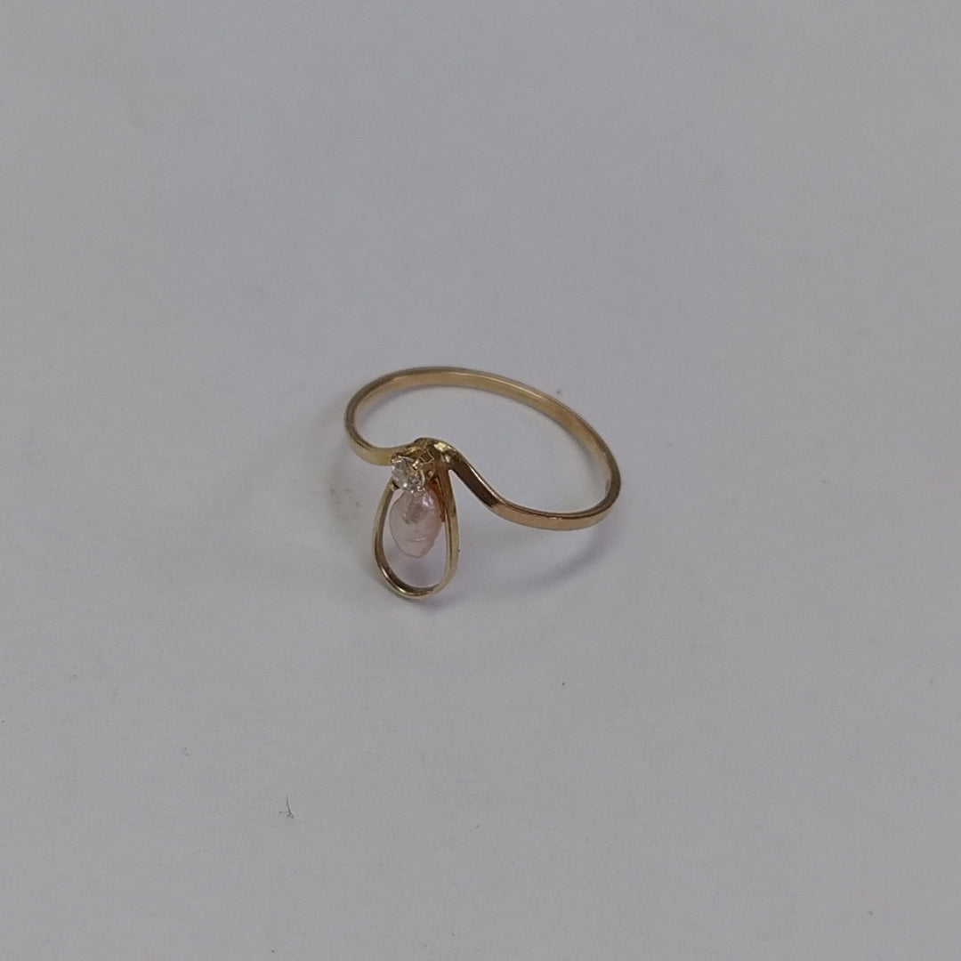 ANILLO ORO 10 K 0,60 GRMS (SEMINUEVO)