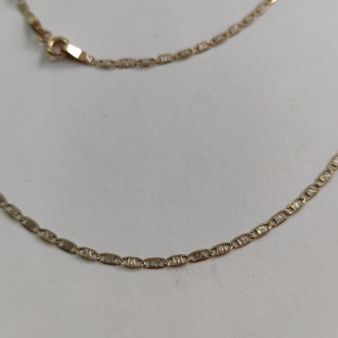 CADENA ORO 10 K 2,40 GRMS (SEMINUEVO)