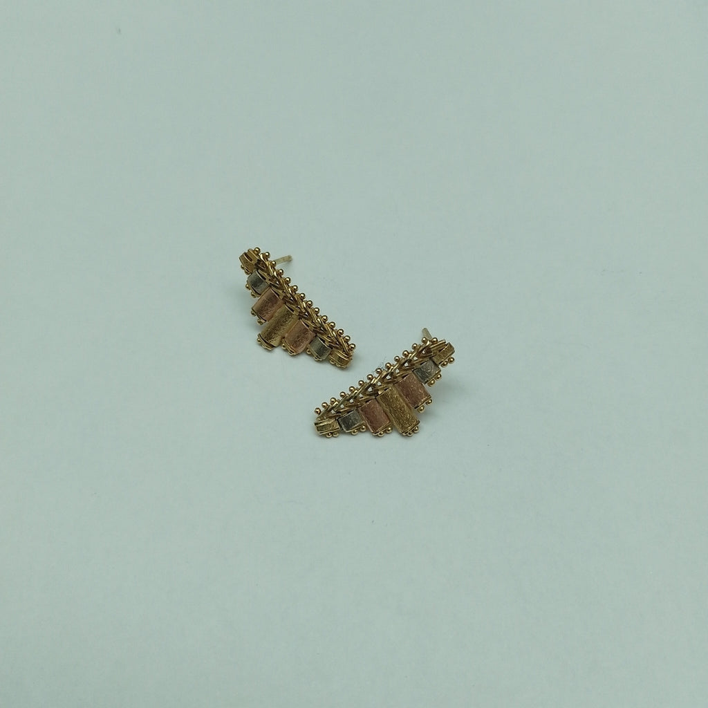 ARETES PAR ORO 14 K 2.9 GRMS (SEMINUEVO)