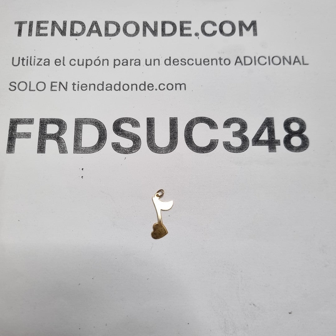 DIJE ORO 14 K 0,40 GRMS (SEMINUEVO)