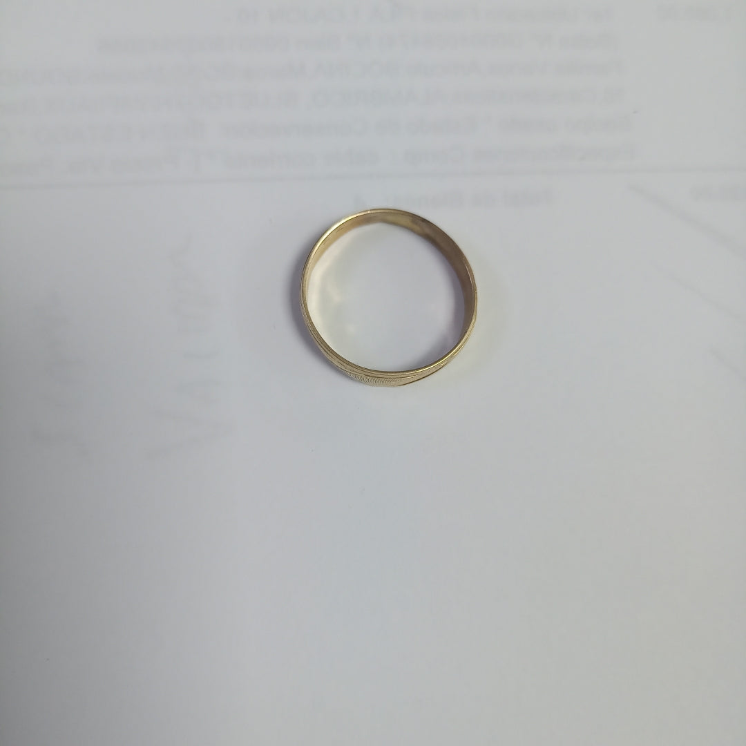 ARGOLLA ORO 10 K 1.1 GRMS (SEMINUEVO)