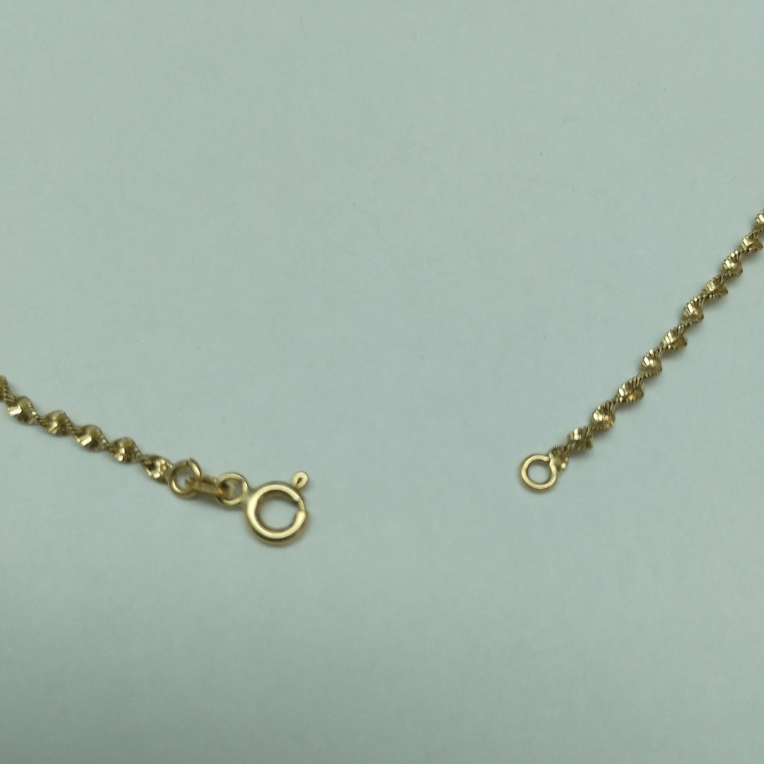 CADENA ORO 14 K 3 GRMS (SEMINUEVO)
