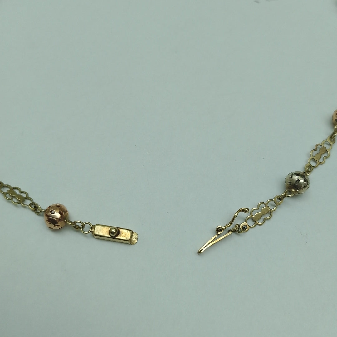 CADENA ORO, ORO COMBINADO 10 K 14.5 GRMS (SEMINUEVO)