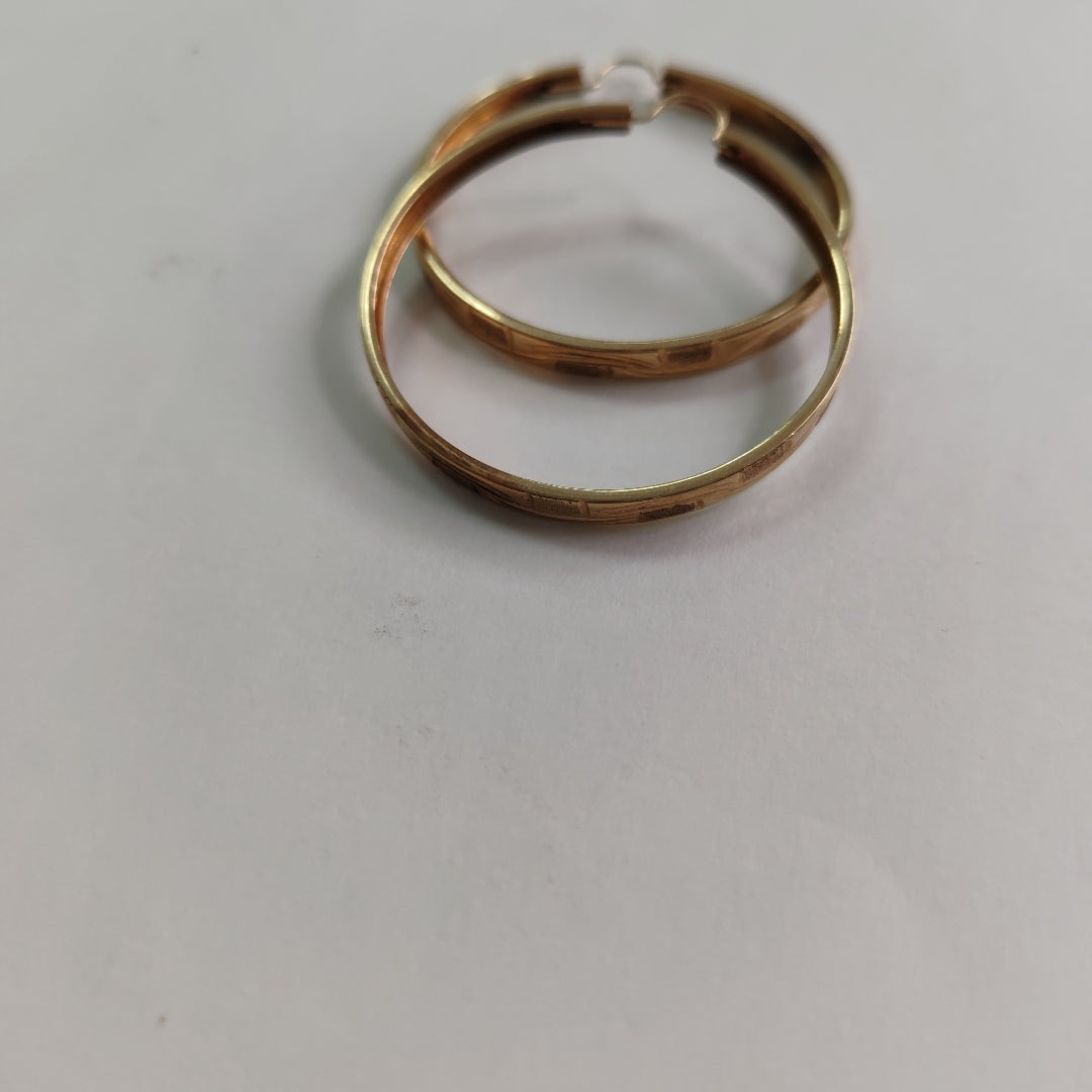 ARRACADAS PAR ORO 10 K 4,50 GRMS (SEMINUEVO)