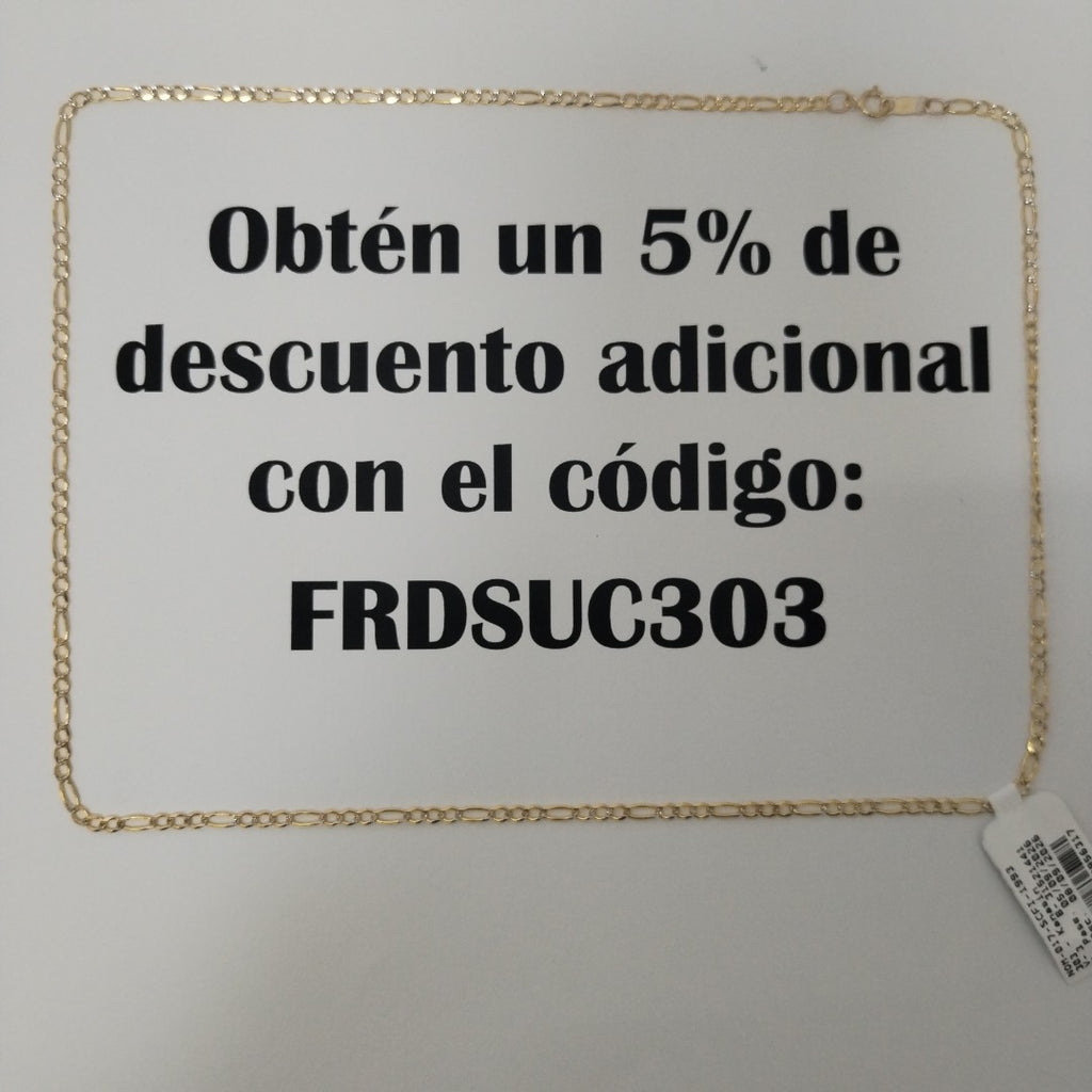 CADENA ORO 10 K 4.2 GRMS (SEMINUEVO)