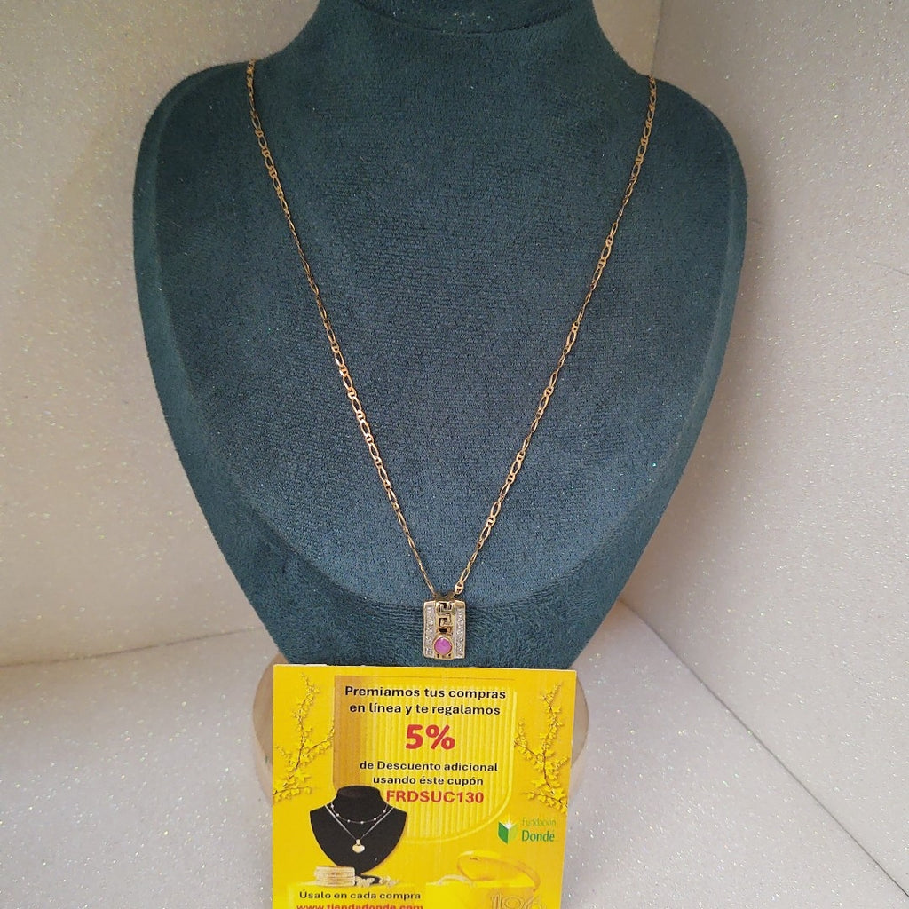 CADENA, DIJE ORO 14 K 5.4 GRMS (SEMINUEVO)
