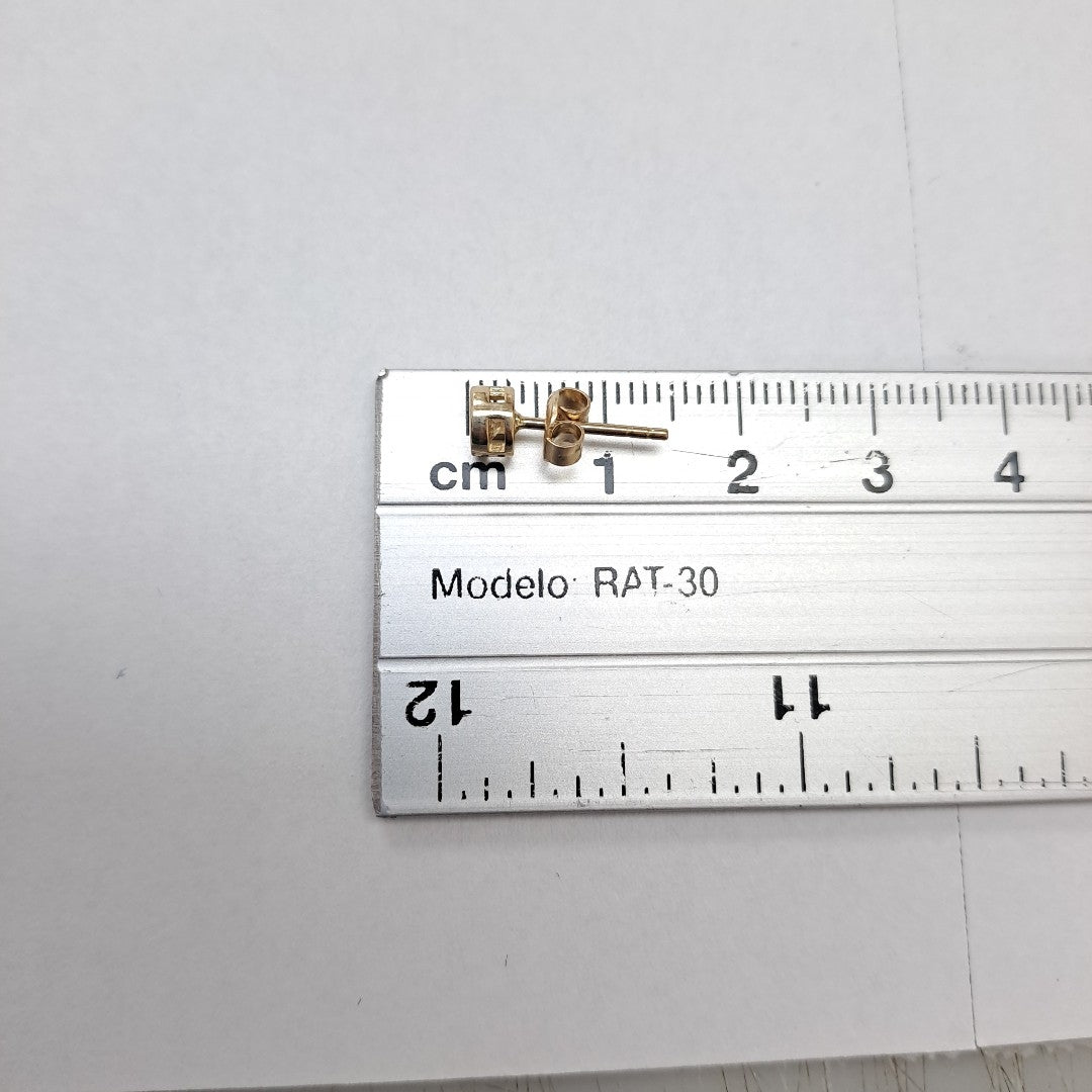 BROQUELES ORO 14K 1.2 (NUEVO)