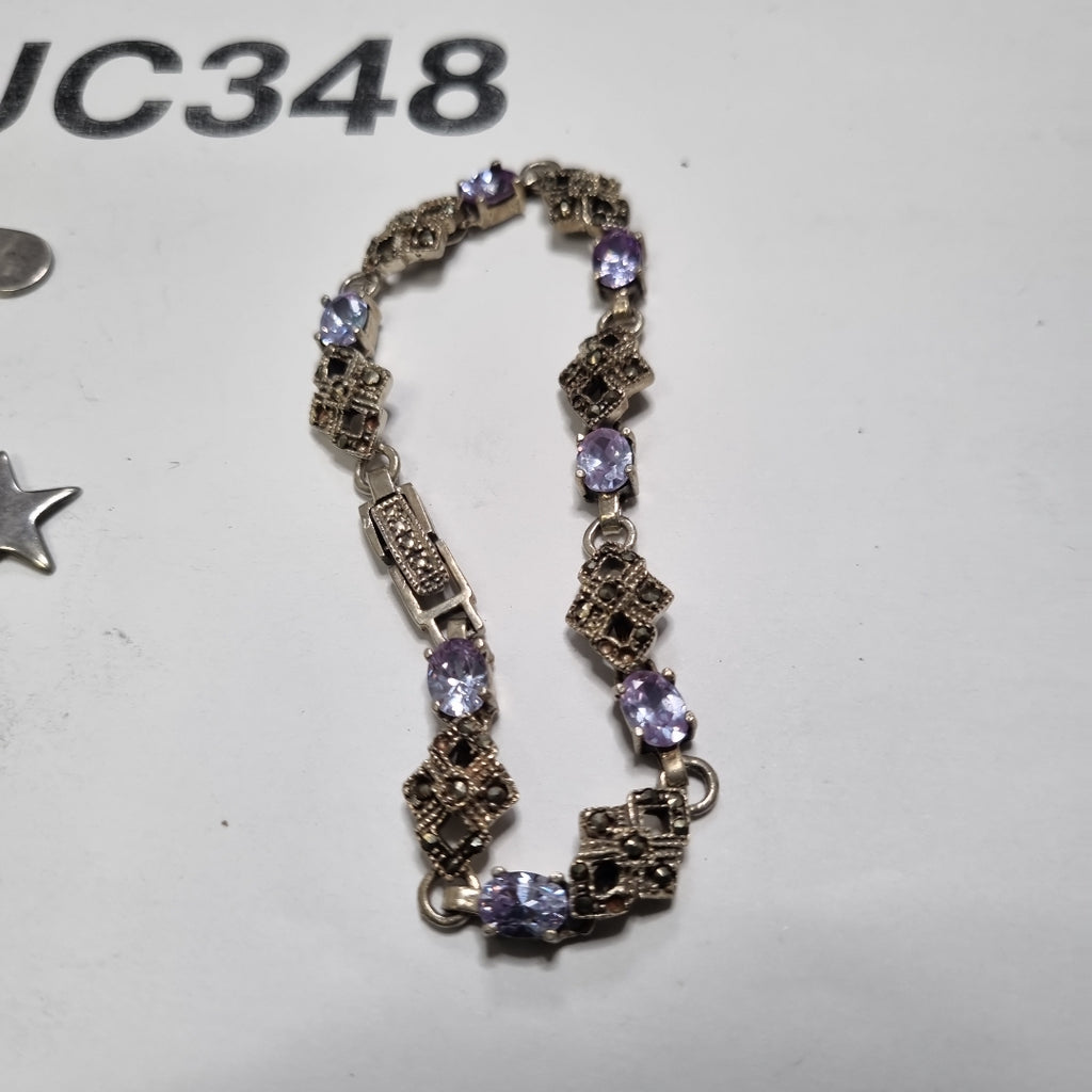 CADENA, PULSERA PLATA 59 GRMS (SEMINUEVO)