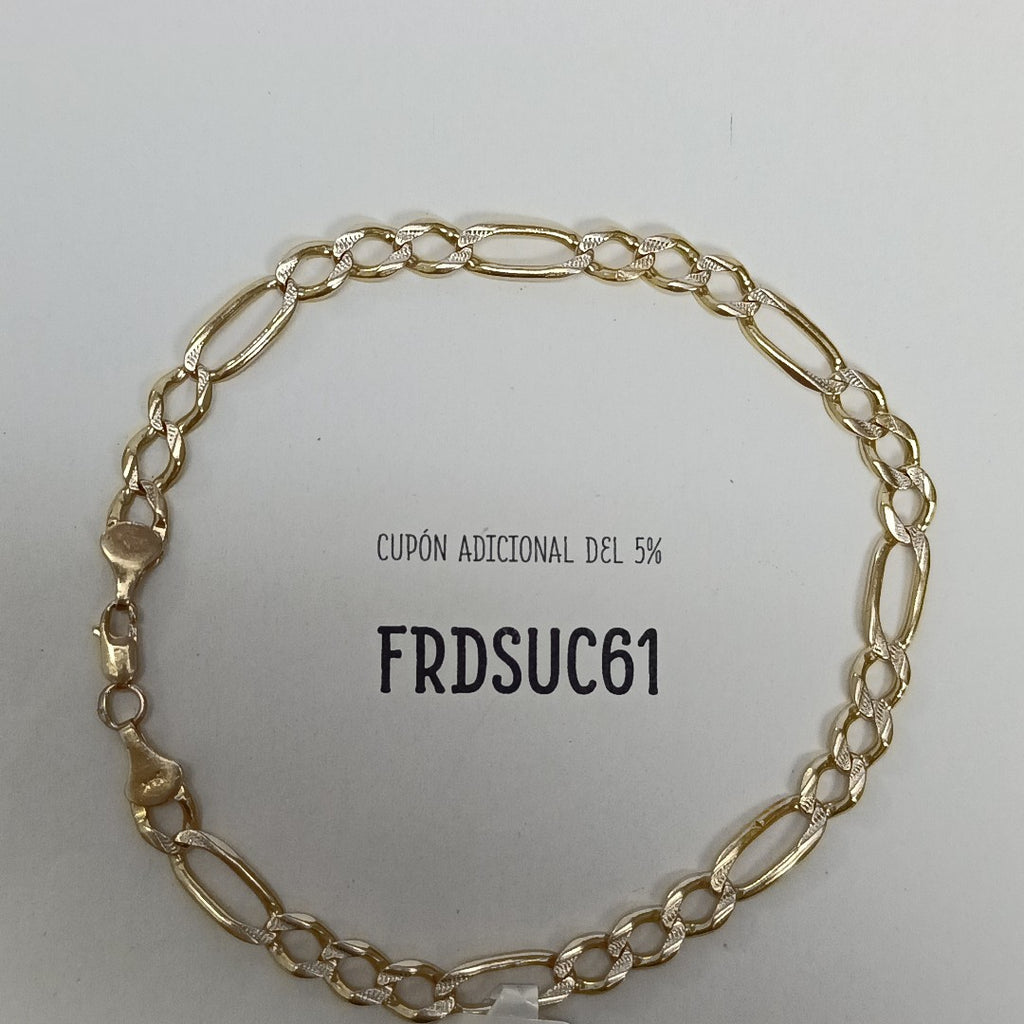 PULSERA ORO 14 K 9,80 GRMS (SEMINUEVO)