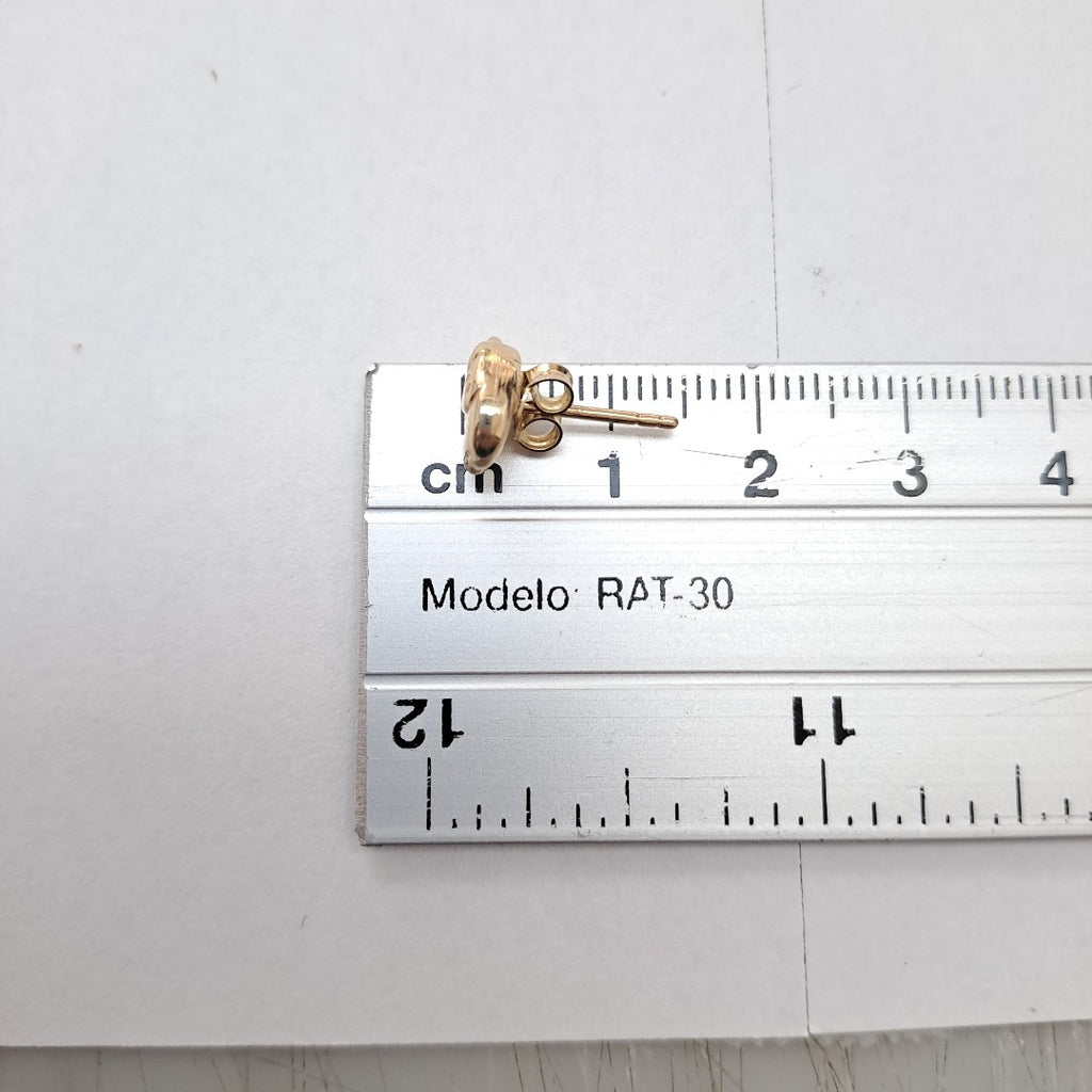 BROQUELES ORO 14K 1.1 (NUEVO)