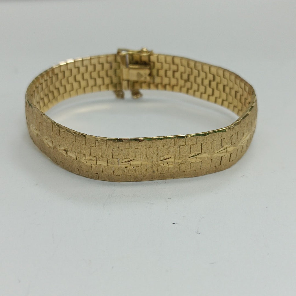 PULSERA RIGIDA ORO 18 K 31,60 GRMS (SEMINUEVO)