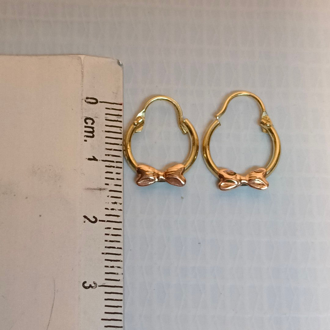 ARRACADAS PAR ORO 10 K 0.9 GRMS (SEMINUEVO)
