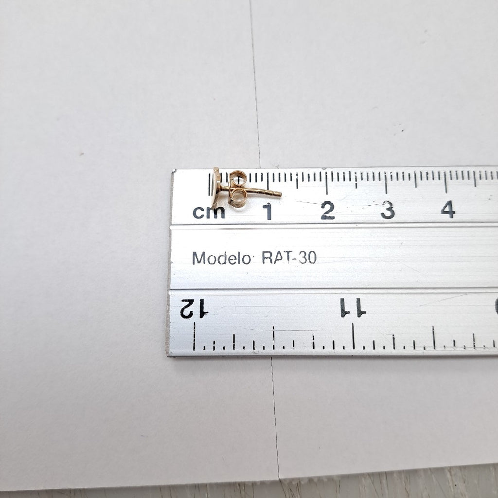 BROQUELES ORO 14K 1.2 (NUEVO)