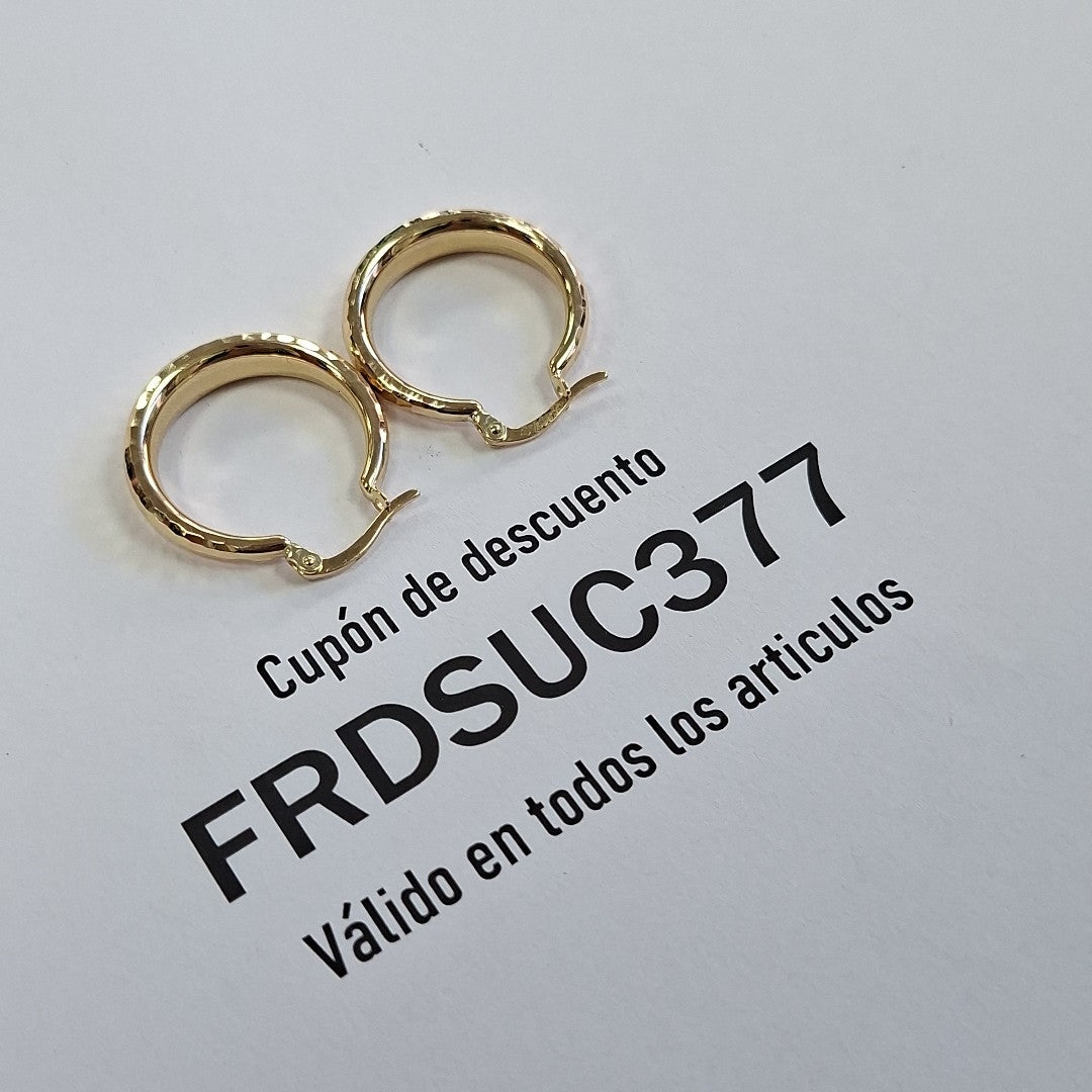 ARRACADAS ORO 14K 2.3 (NUEVO)