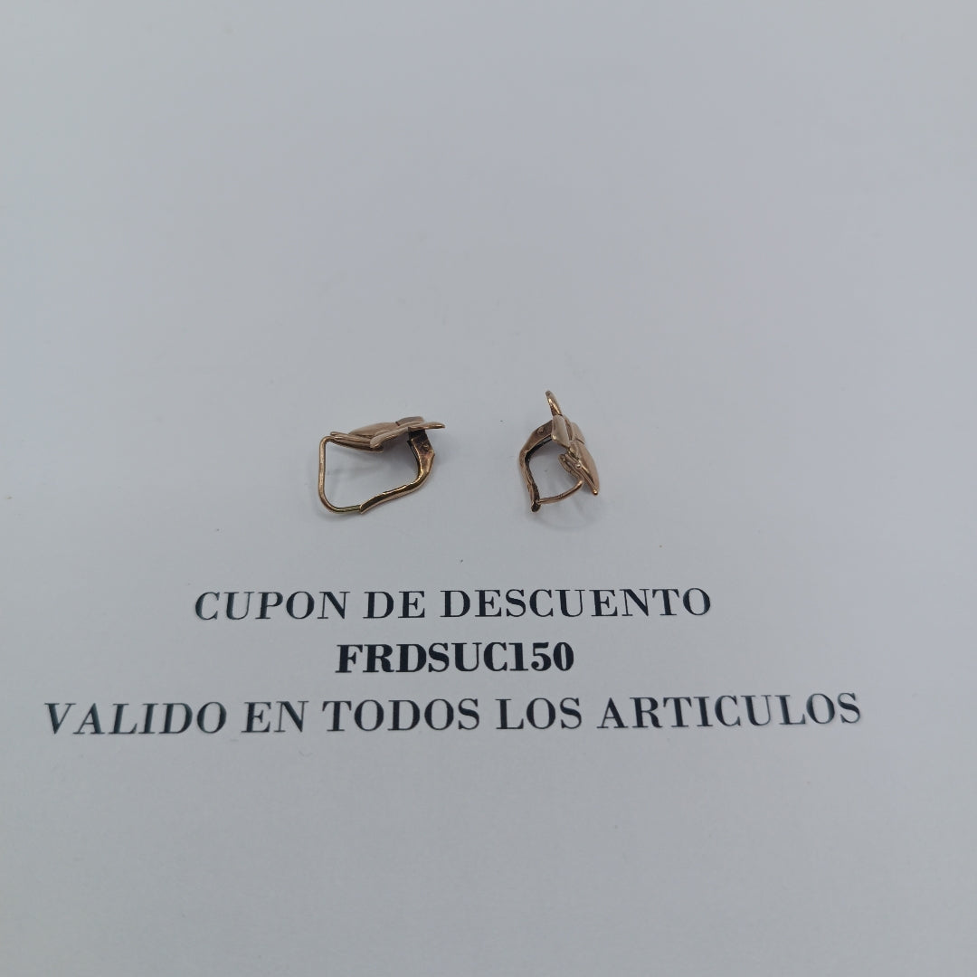 ARETES PAR ORO 10 K 1.4 GRMS (SEMINUEVO)