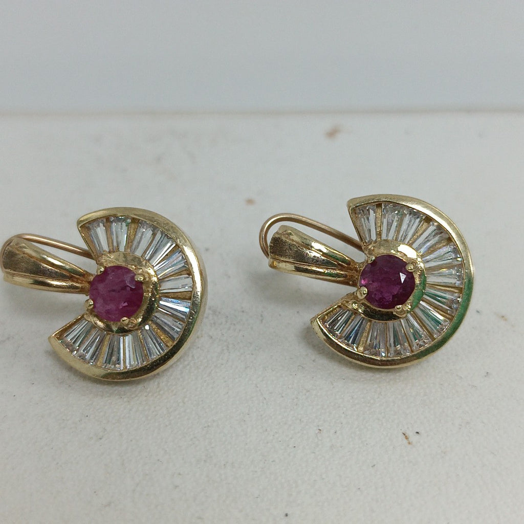 ARETES PAR ORO 10 K 4.4 GRMS (SEMINUEVO)