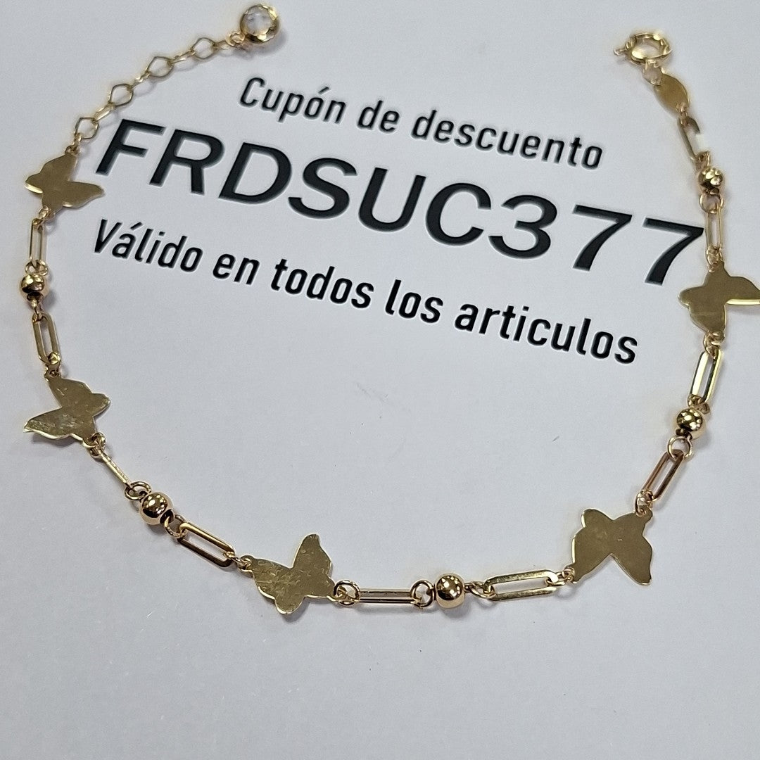 PULSERAS DAMA ORO 14K 2 (NUEVO)
