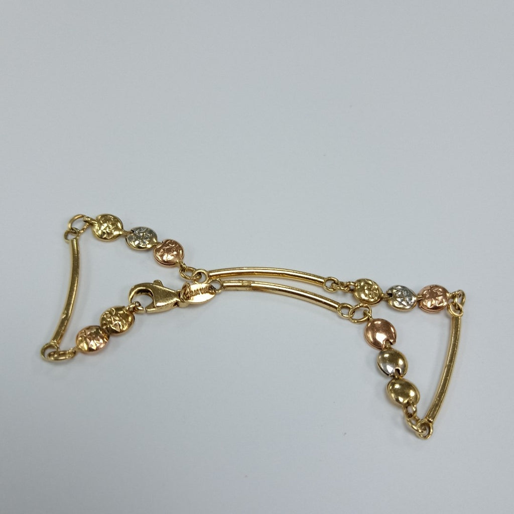 PULSERA ORO,RODIADO 14 K 3,00 GRMS (SEMINUEVO)
