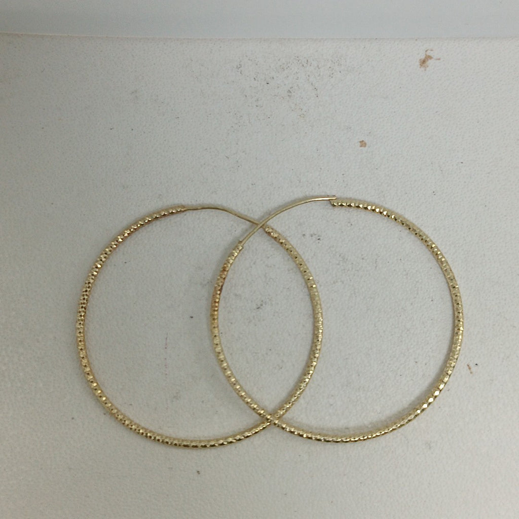 ARRACADAS PAR ORO 14 K 1.6 GRMS (SEMINUEVO)
