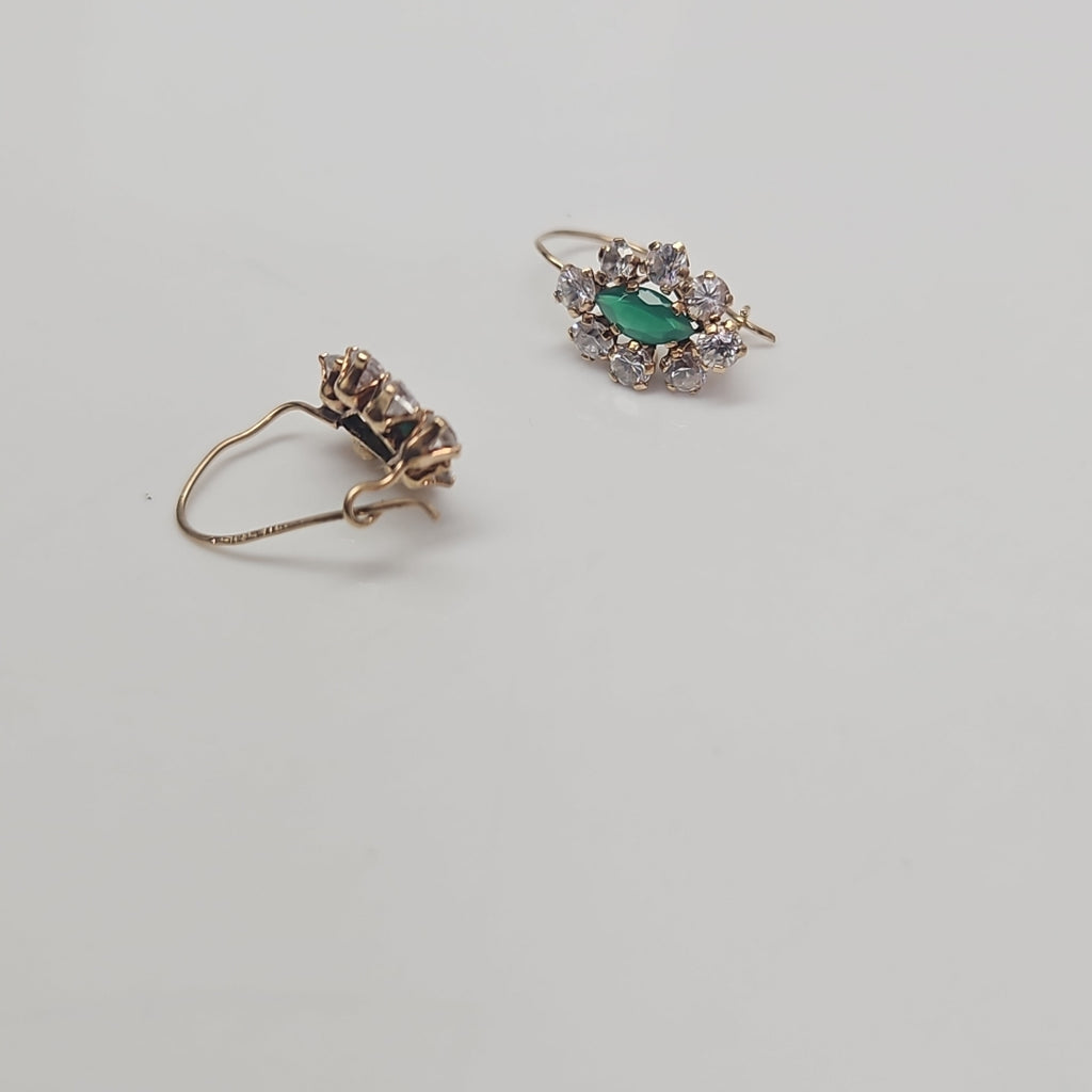 ARETES PAR ORO 14 K 1,20 GRMS (SEMINUEVO)