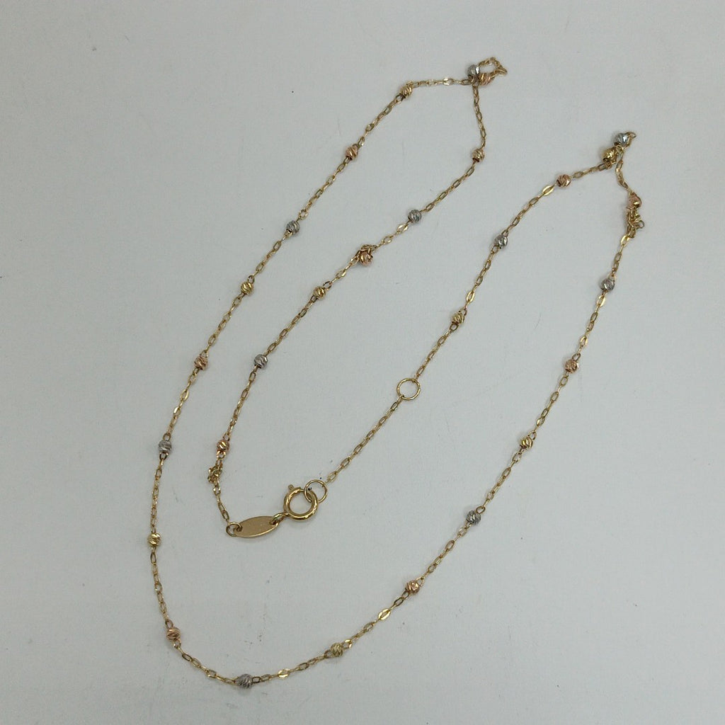 CADENA ORO 14 K 1.5 GRMS (SEMINUEVO)