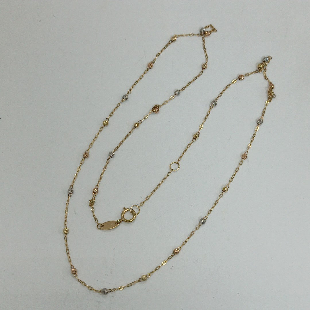 CADENA ORO 14 K 1.5 GRMS (SEMINUEVO)