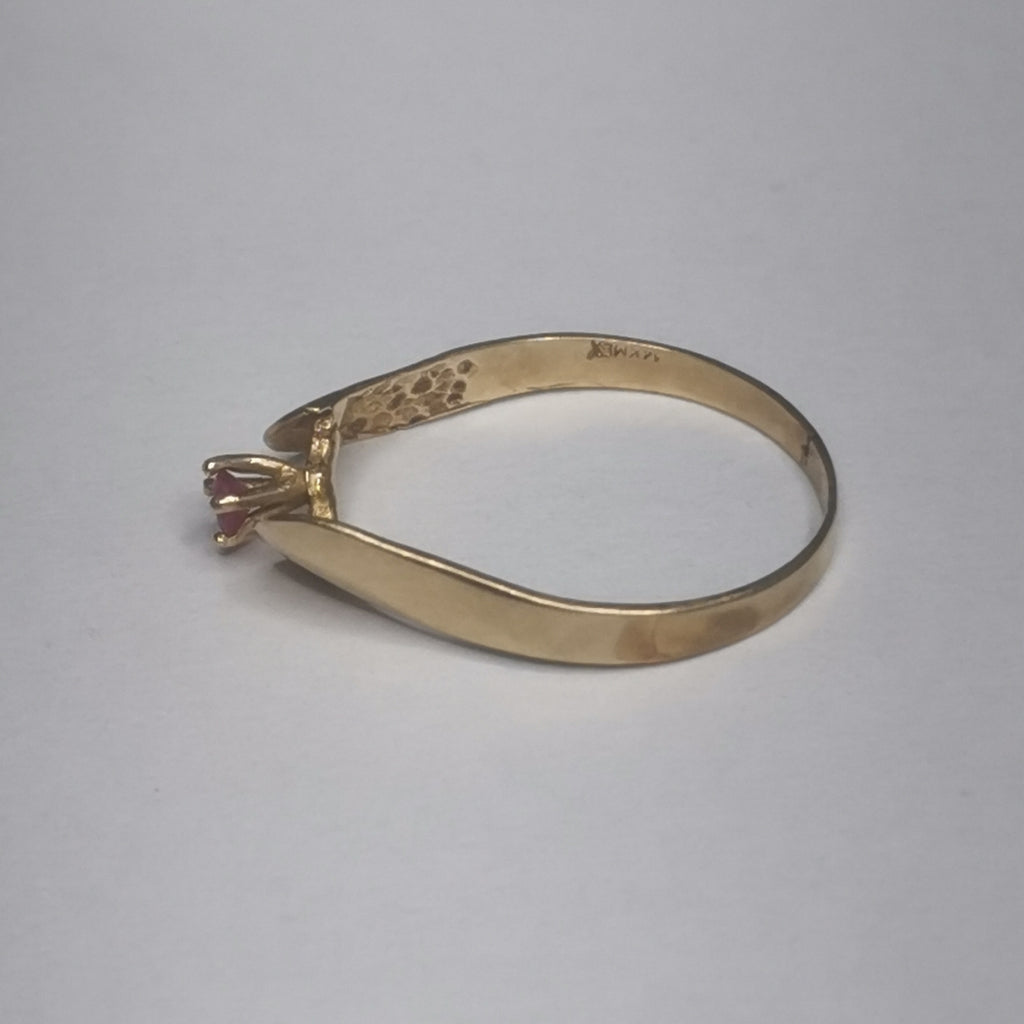 ANILLITO ORO 14 K 1.3 GRMS (SEMINUEVO)