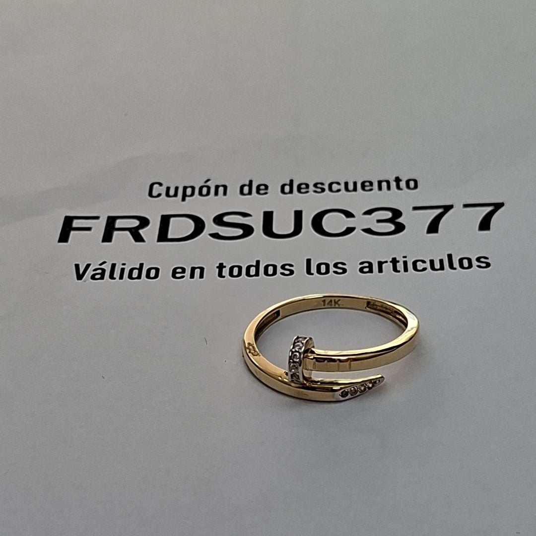 ANILLOS DAMA ORO 14K 2.1 (NUEVO)