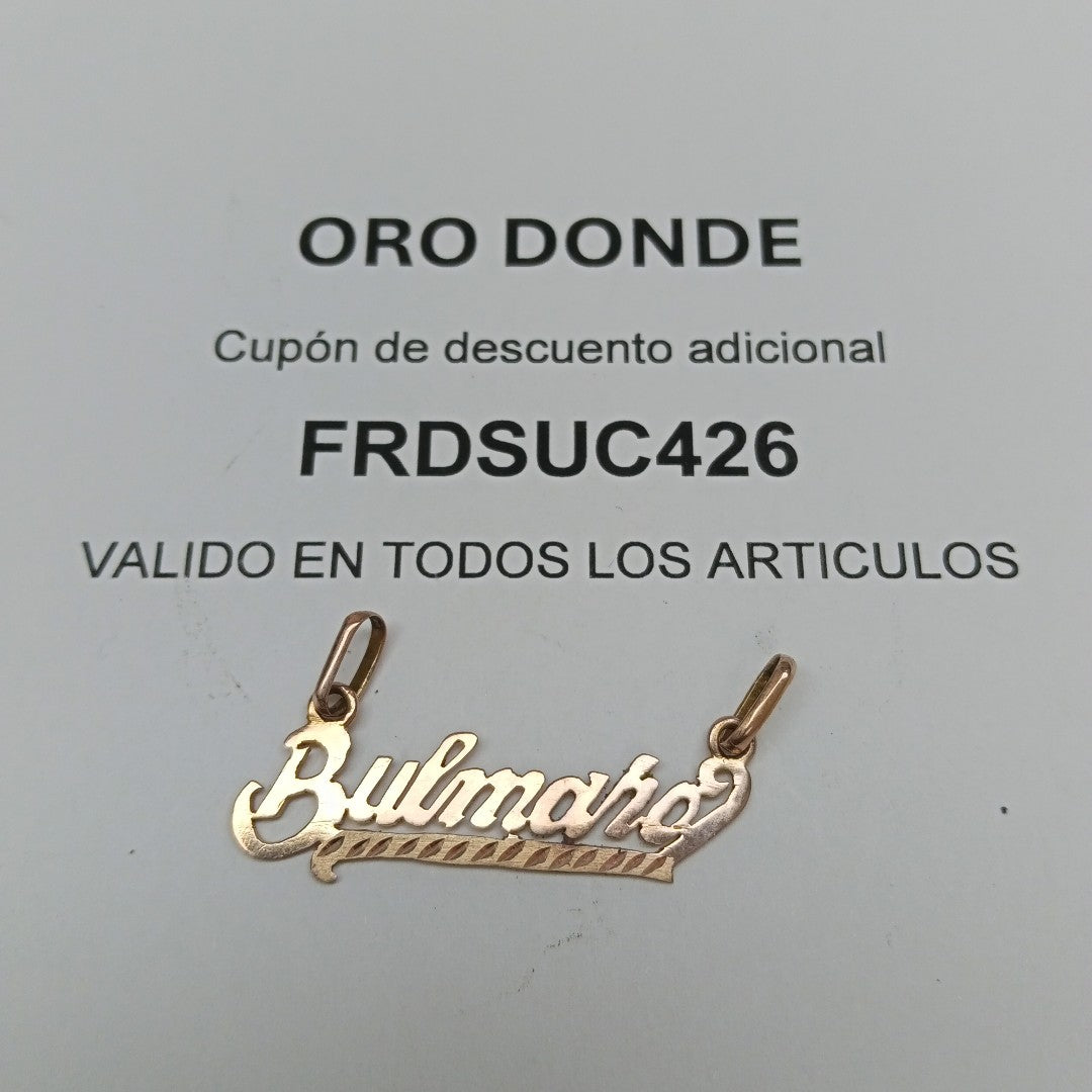DIJE ORO 8 K 2,00 GRMS (SEMINUEVO)