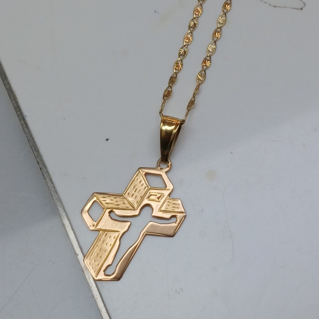 CADENA, DIJE ORO 10 K 2.9 GRMS (SEMINUEVO)