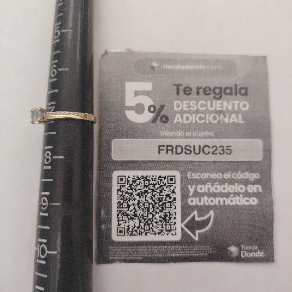ANILLITO ORO 10 K 1.8 GRMS (SEMINUEVO)