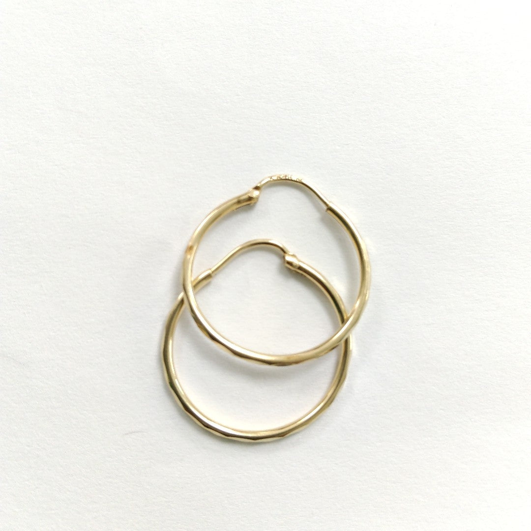 ARRACADAS PAR ORO 14 K 1.4 GRMS (SEMINUEVO)