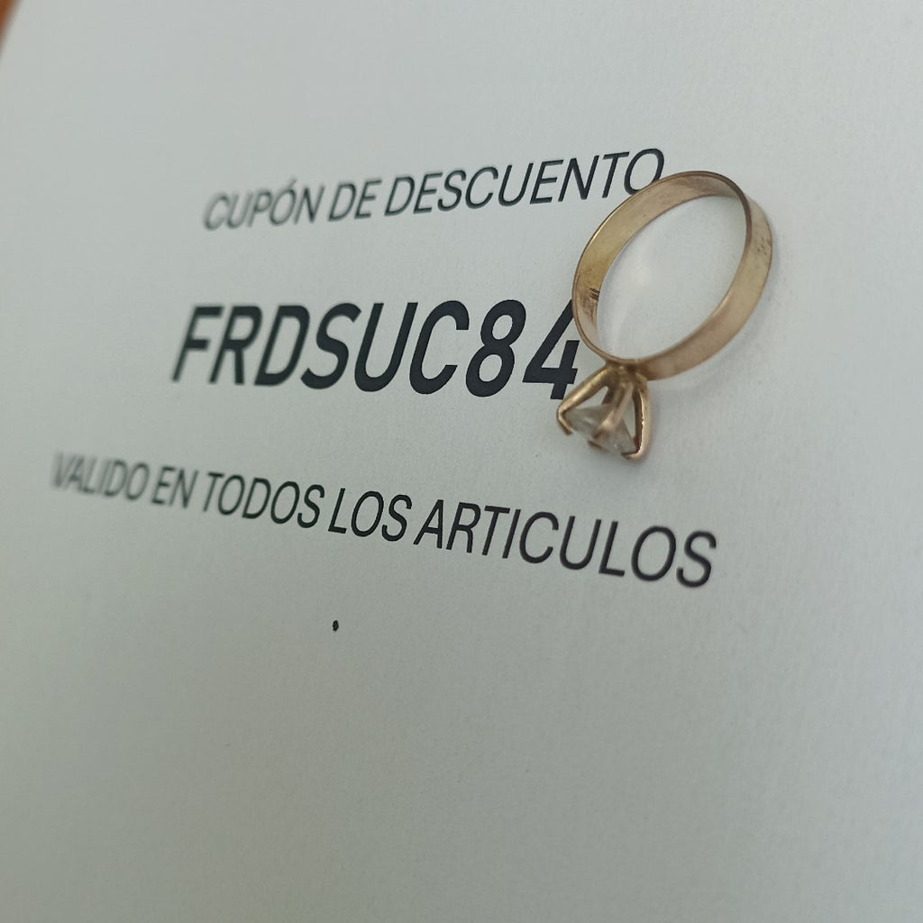 SOLITARIO ORO 8 K 1.6 GRMS (SEMINUEVO)