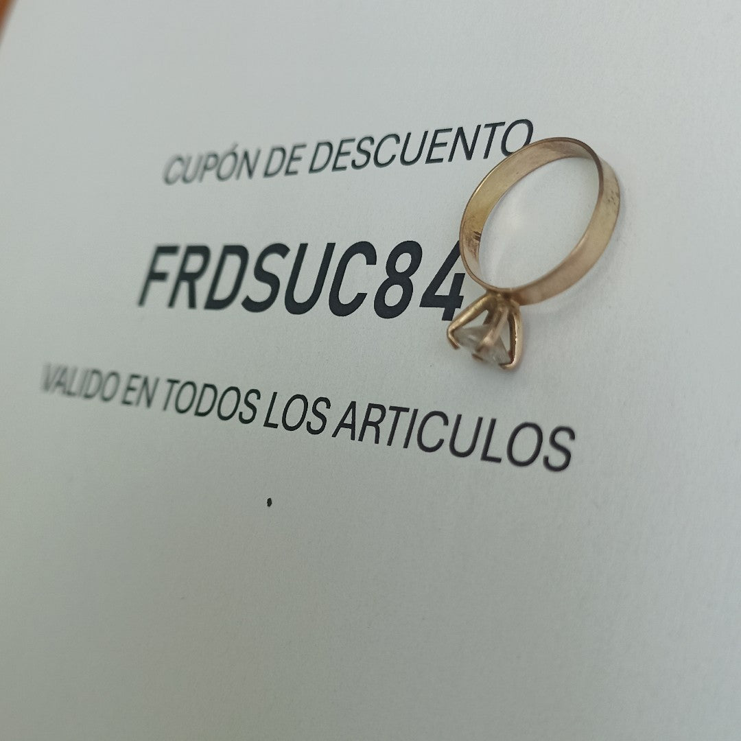SOLITARIO ORO 8 K 1.6 GRMS (SEMINUEVO)
