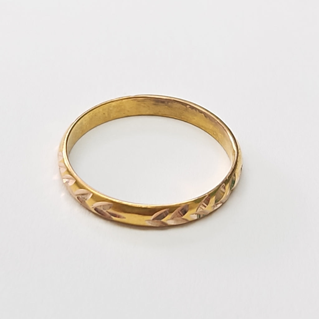 ANILLO ORO 10 K 1.3 GRMS (SEMINUEVO)