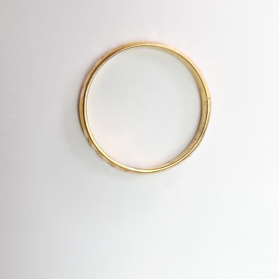 ANILLO ORO 10 K 1.2 GRMS (SEMINUEVO)