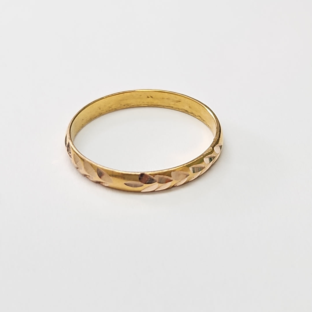 ANILLO ORO 10 K 1.3 GRMS (SEMINUEVO)