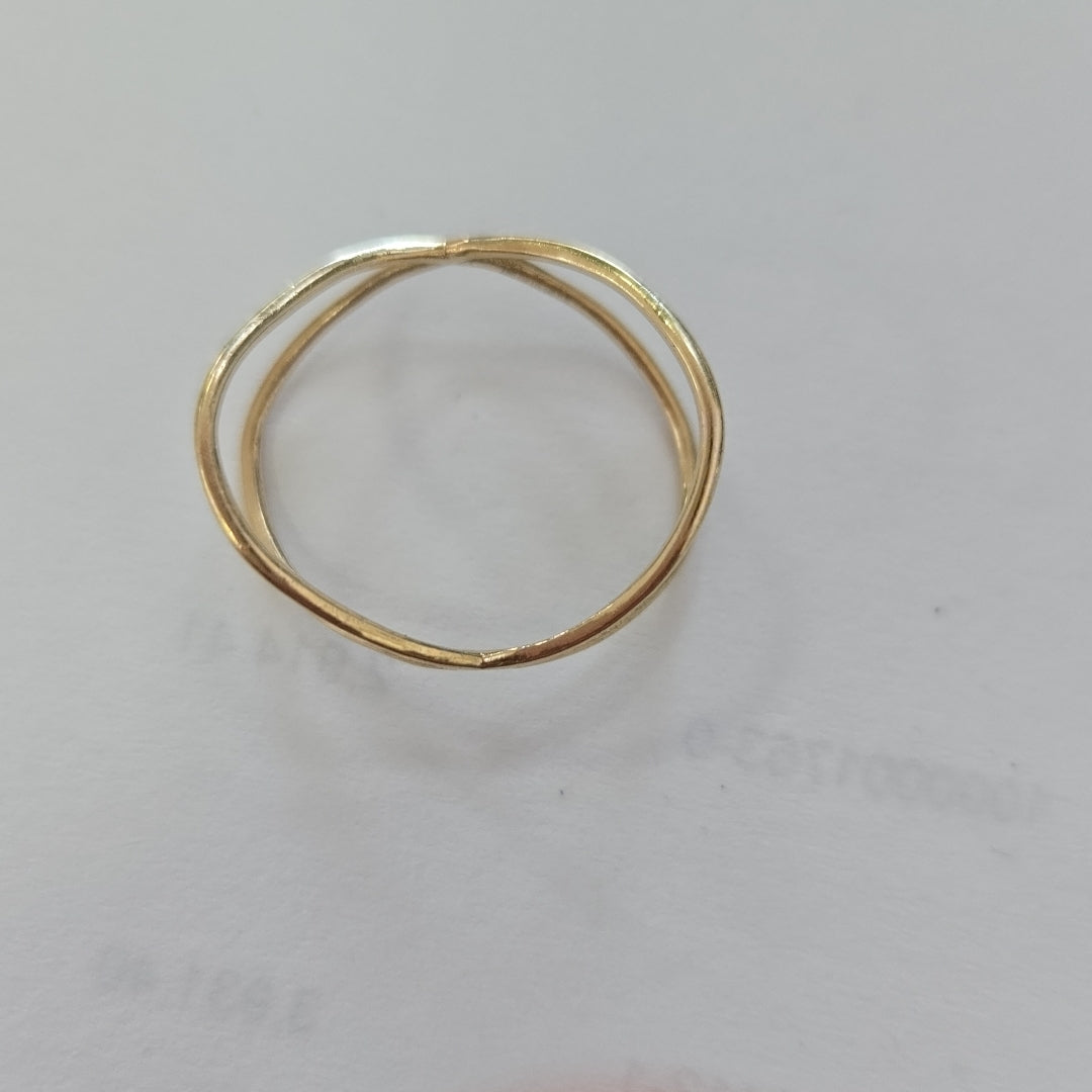 ANILLO ORO 10 K 0.9 GRMS (SEMINUEVO)