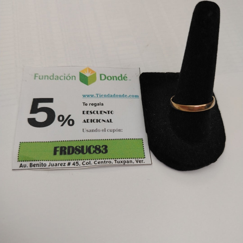 ARGOLLA ORO 8 K 1,60 GRMS (SEMINUEVO)
