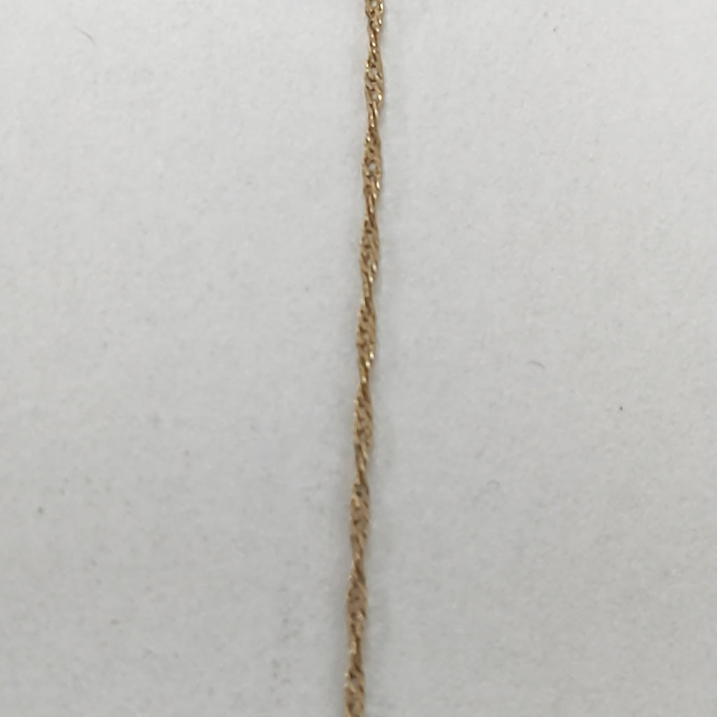CADENA ORO 10 K 0.9 GRMS (SEMINUEVO)