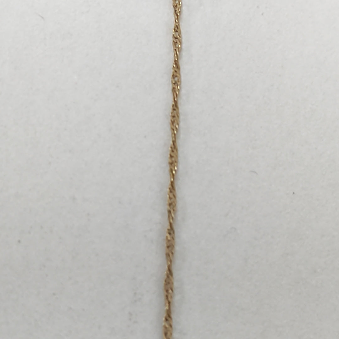 CADENA ORO 10 K 0.9 GRMS (SEMINUEVO)