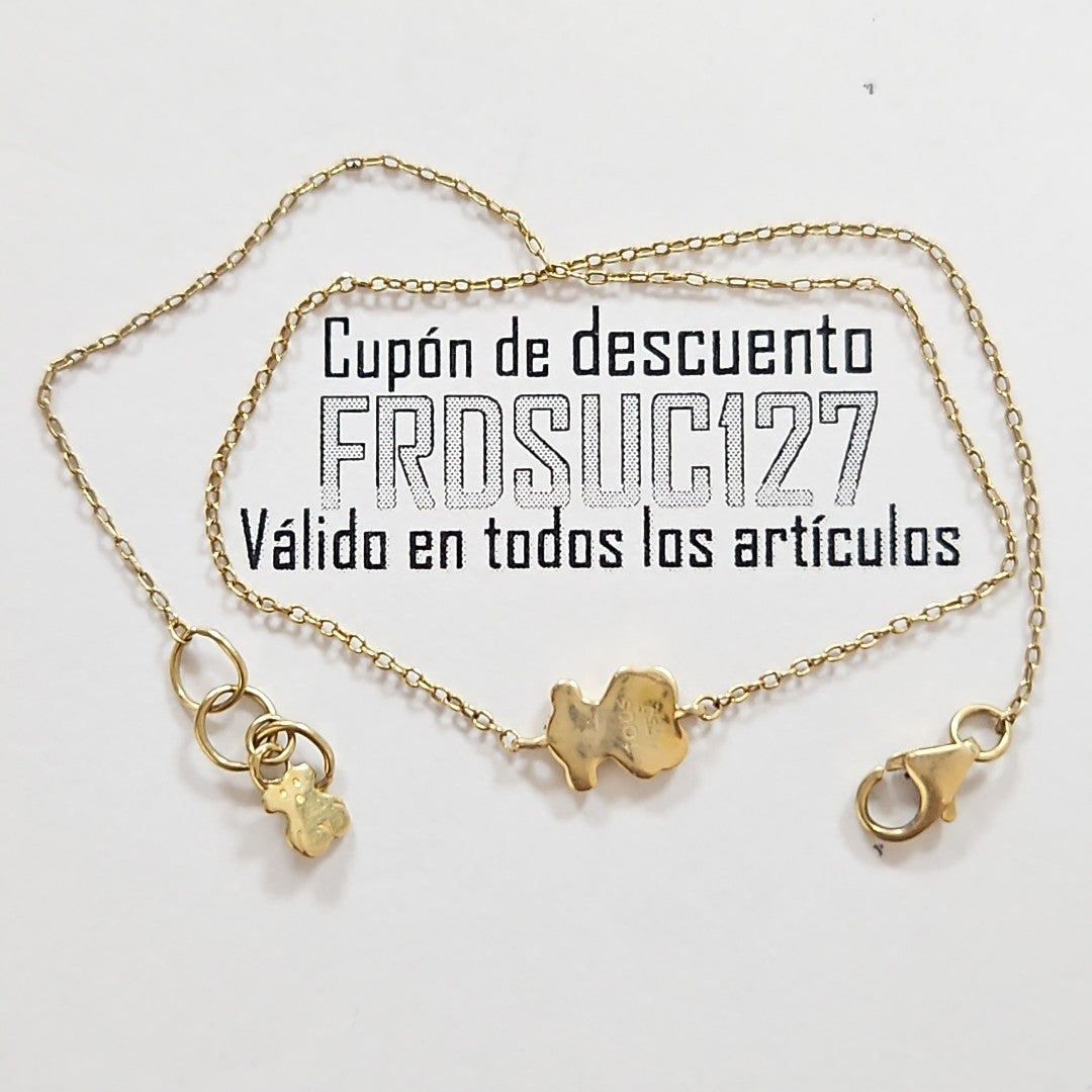 PULSERA ORO 18 K 1.3 GRMS (SEMINUEVO)