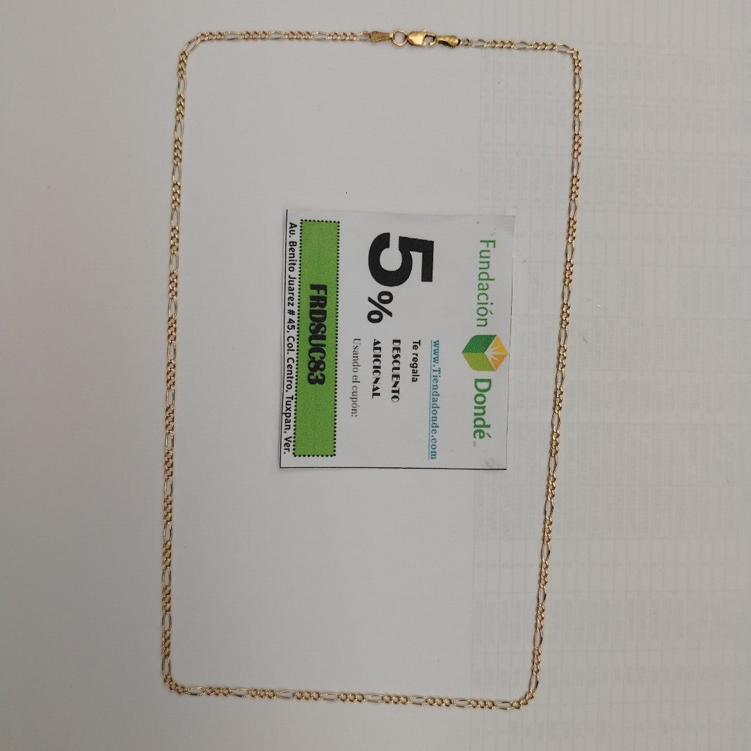 CADENA ORO 14 K 5,10 GRMS (SEMINUEVO)