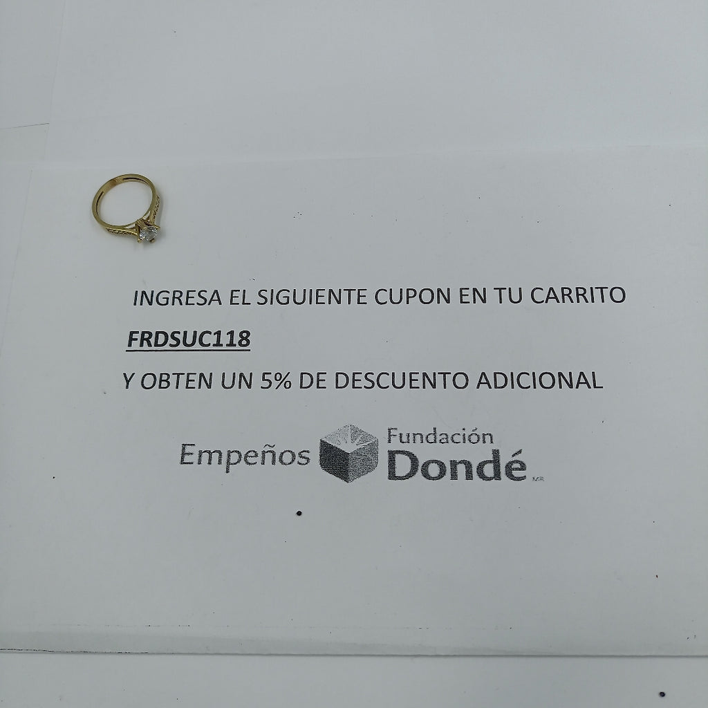ANILLITO ORO 10 K 1.7 GRMS (SEMINUEVO)