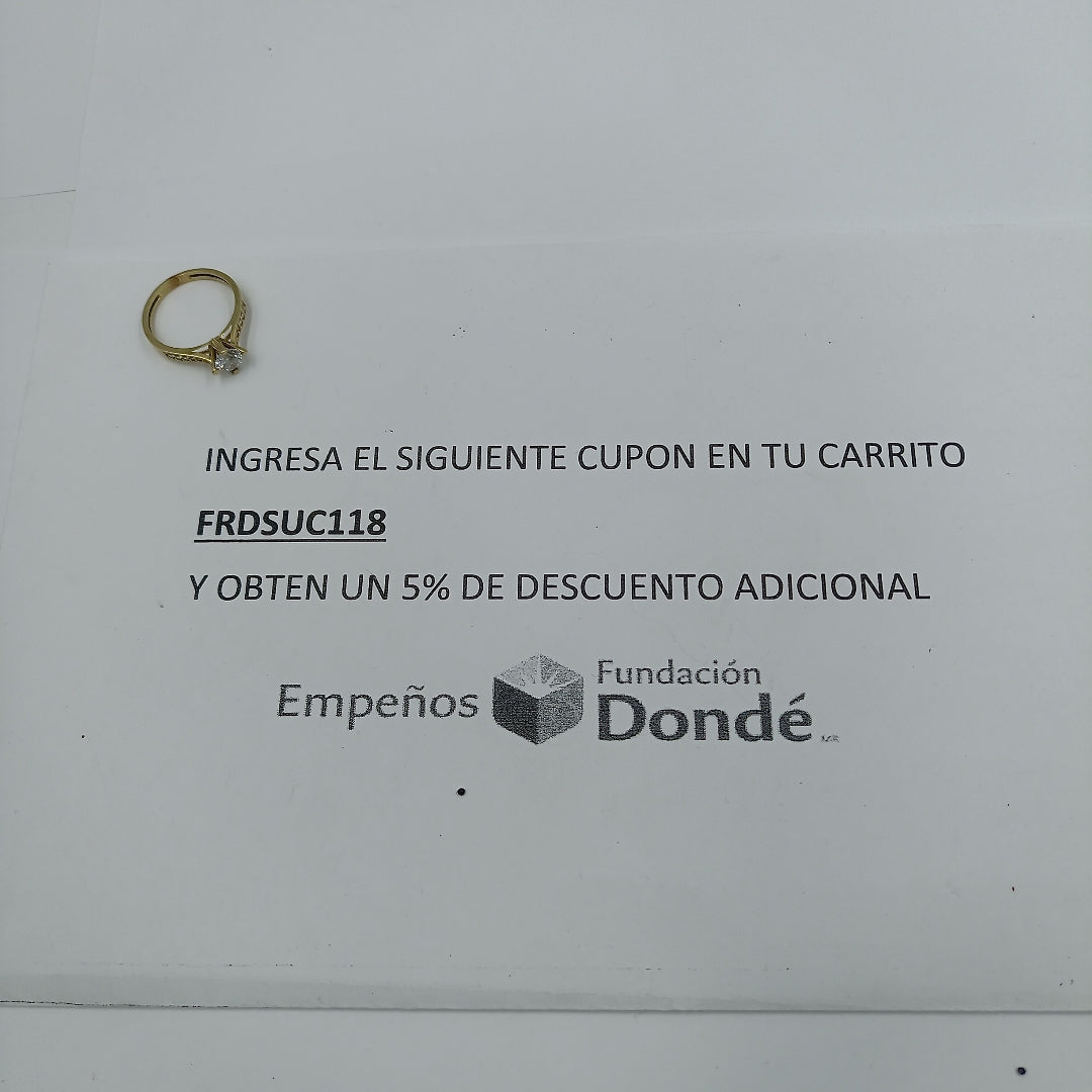 ANILLITO ORO 10 K 1.7 GRMS (SEMINUEVO)