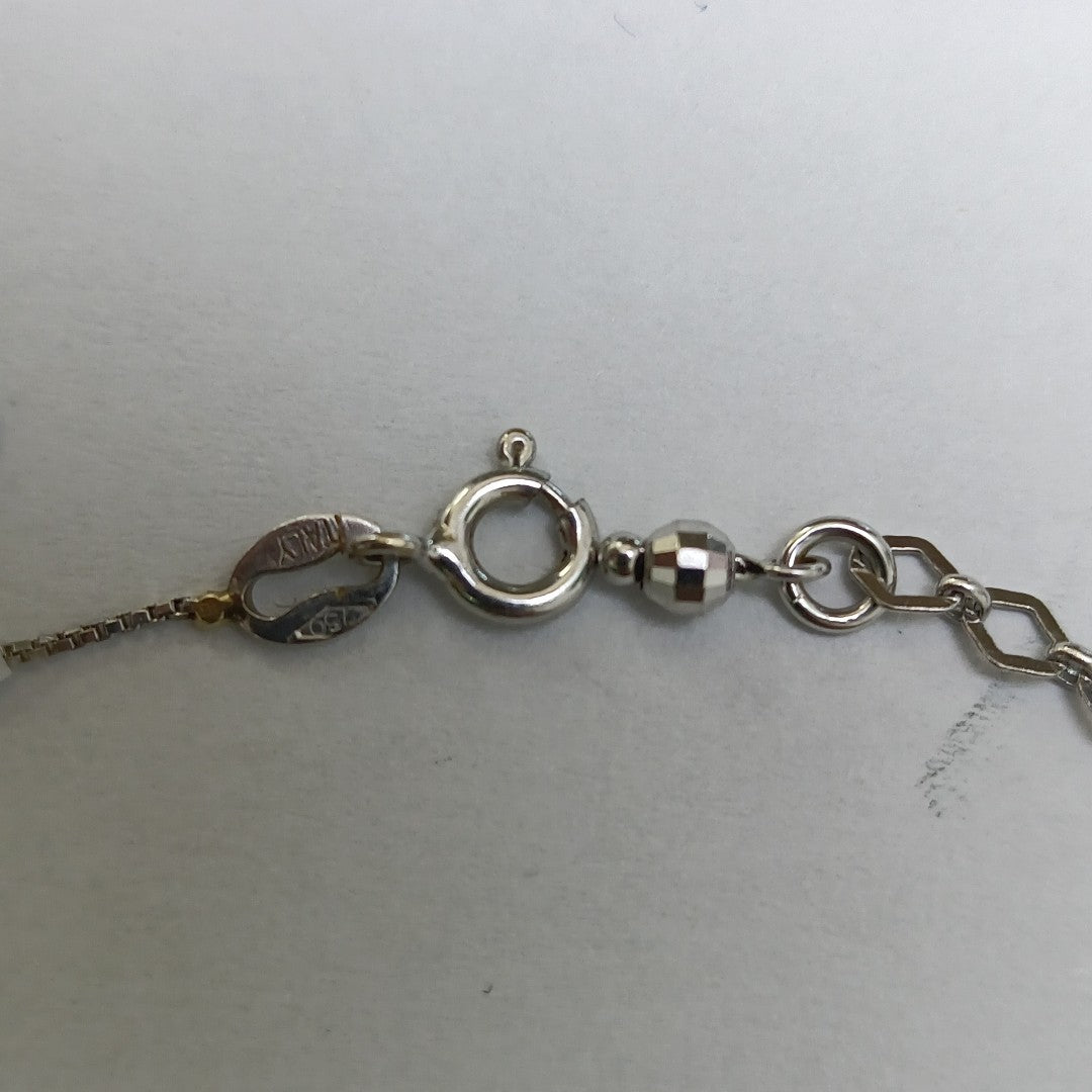 PULSERA ORO BLANCO 18 K 3,20 GRMS (SEMINUEVO)