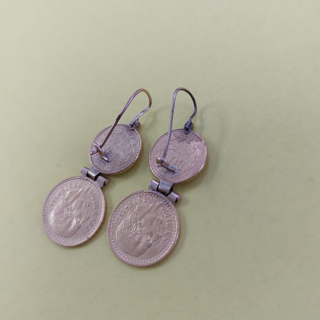 ARETES PAR ORO 21 K 3,32 GRMS (SEMINUEVO)
