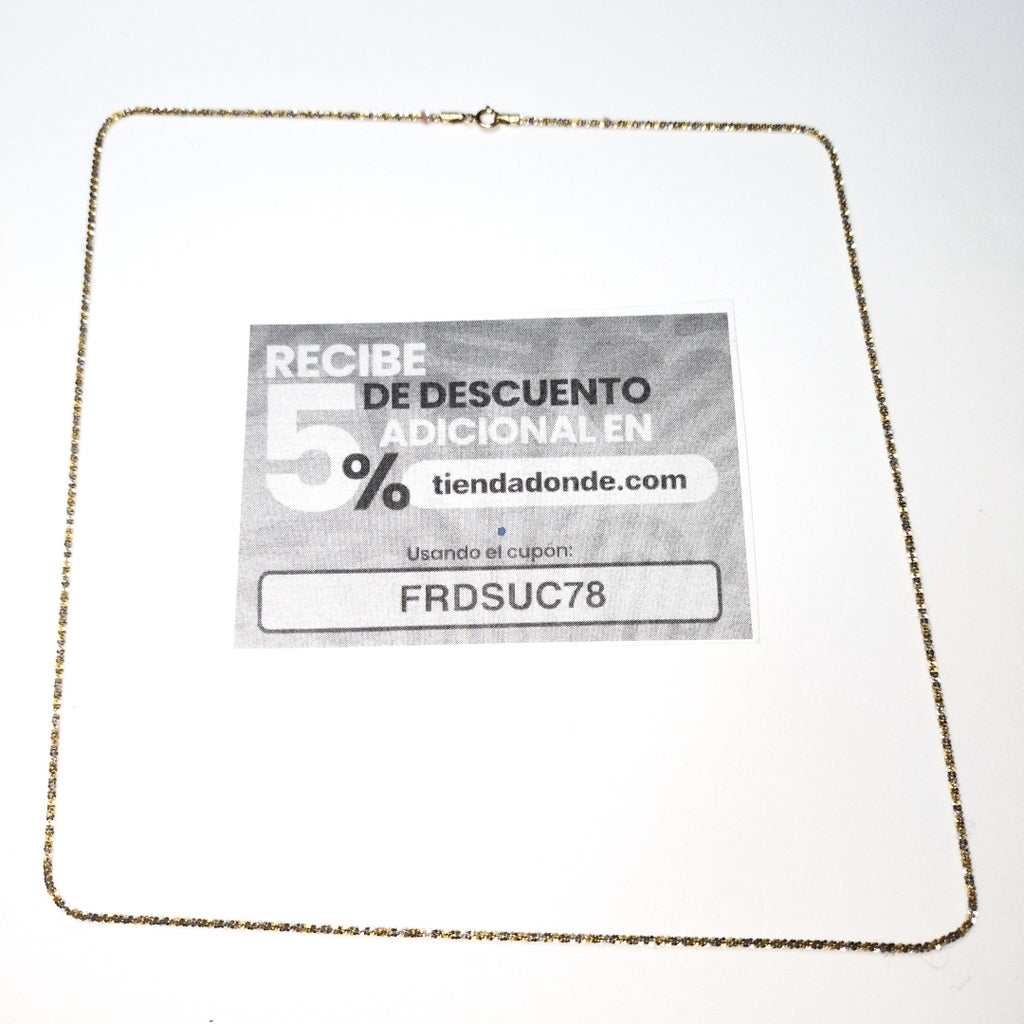CADENA ORO 10 K 1,90 GRMS (SEMINUEVO)