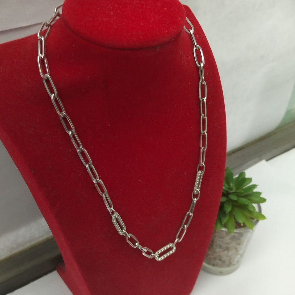 CADENA ORO BLANCO 14 K 8.2 GRMS (SEMINUEVO)